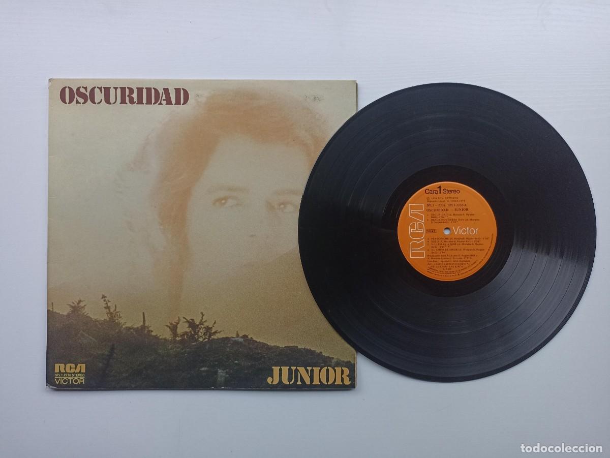 Discos de vinilo: Oscuridad, Junior, disco (vinilo,LP) - Foto 1