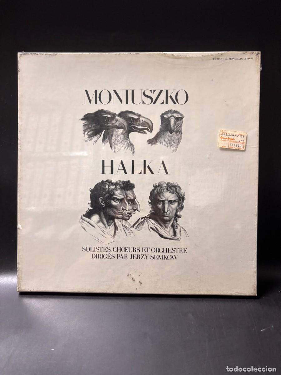 Disques de vinyle: LP MONIUSZKO &ndash; HALKA &ndash; JERZY SEMKOW &ndash; LE CHANT DU MONDE &ndash; CAJA &Oacute;PERA &ndash; PRECINTADO