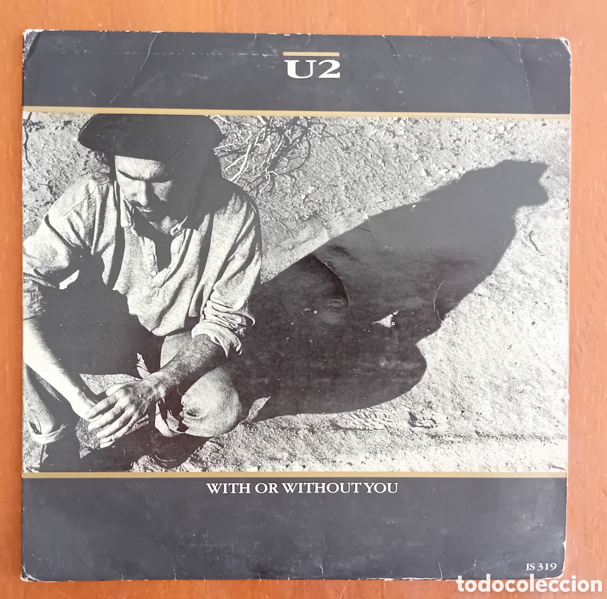 Discos de vinilo: U2. WITH OR WITHOUT YOU. SINGLE - Foto 1