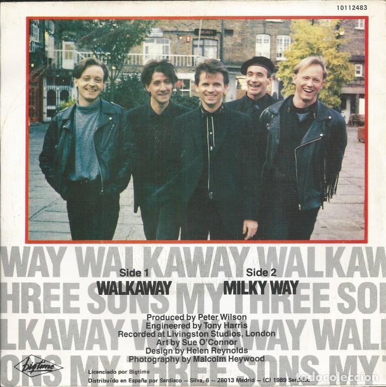 Discos de vinilo: MY THREE SONS &middot;&middot;&middot; Walkaway / Milky Way - (Single) - Foto 2