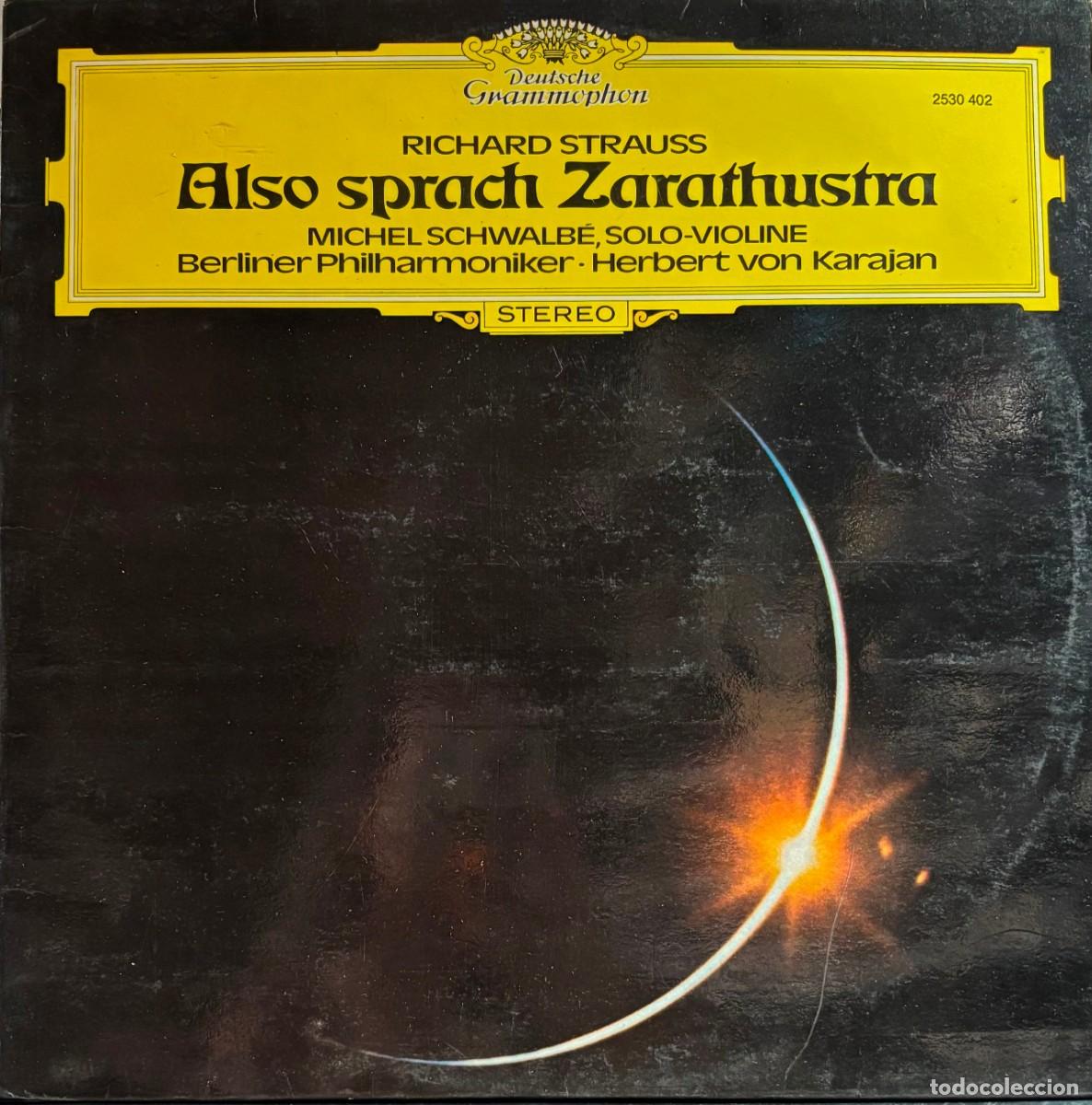 Discos de vinilo: LP ALSO SPRACH ZARATHUSTRA. LP-CLASICA-522 - Foto 1