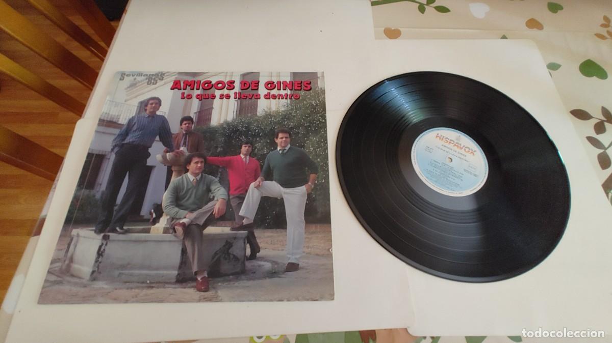 Discos de vinilo: AMIGOS DE GINES-LP LO QUE SE LLEVA DENTRO - Foto 1