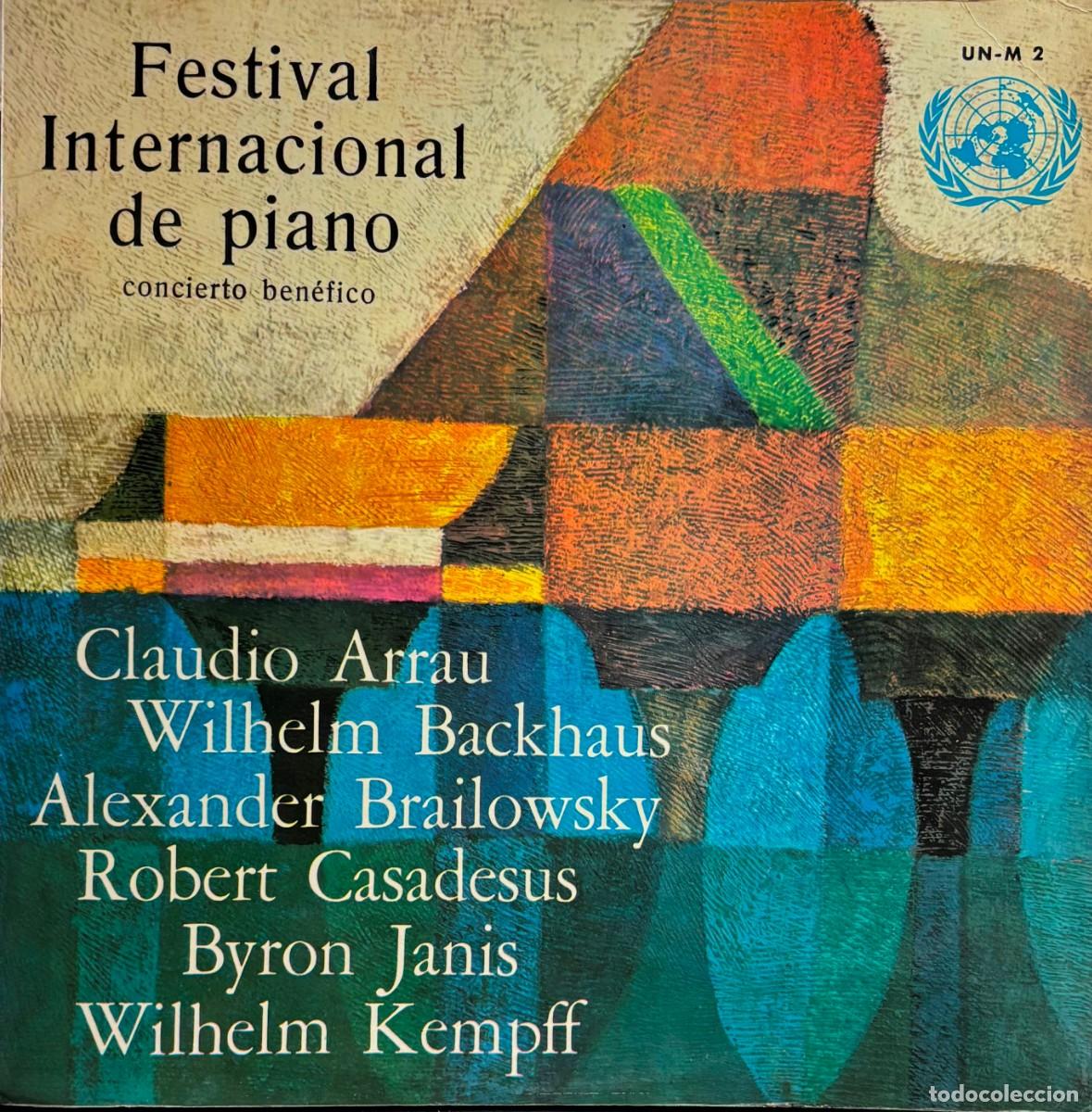 Disques de vinyle: LP FESTIVAL INTERNACIONAL DE PIANO. LP-CLASICA-530