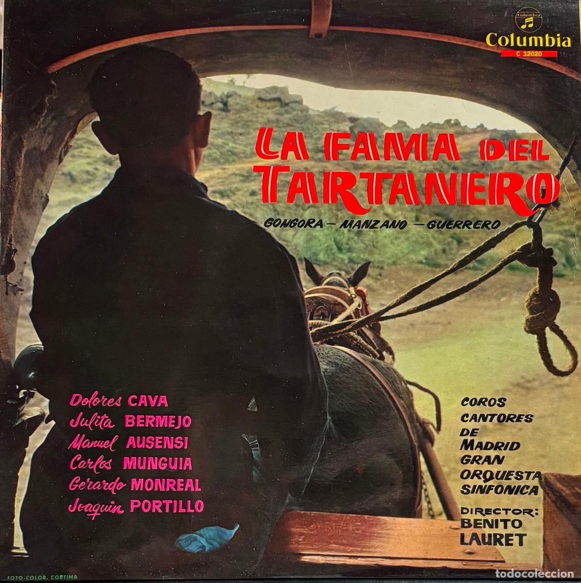 Discos de vinil: LP LA FAMA DEL TARTANERO. LP-CLASICA-534