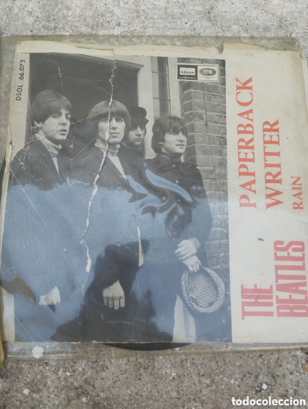 Discos de vinilo: LOTE 3 SINGLES THE BEATLES - Foto 3