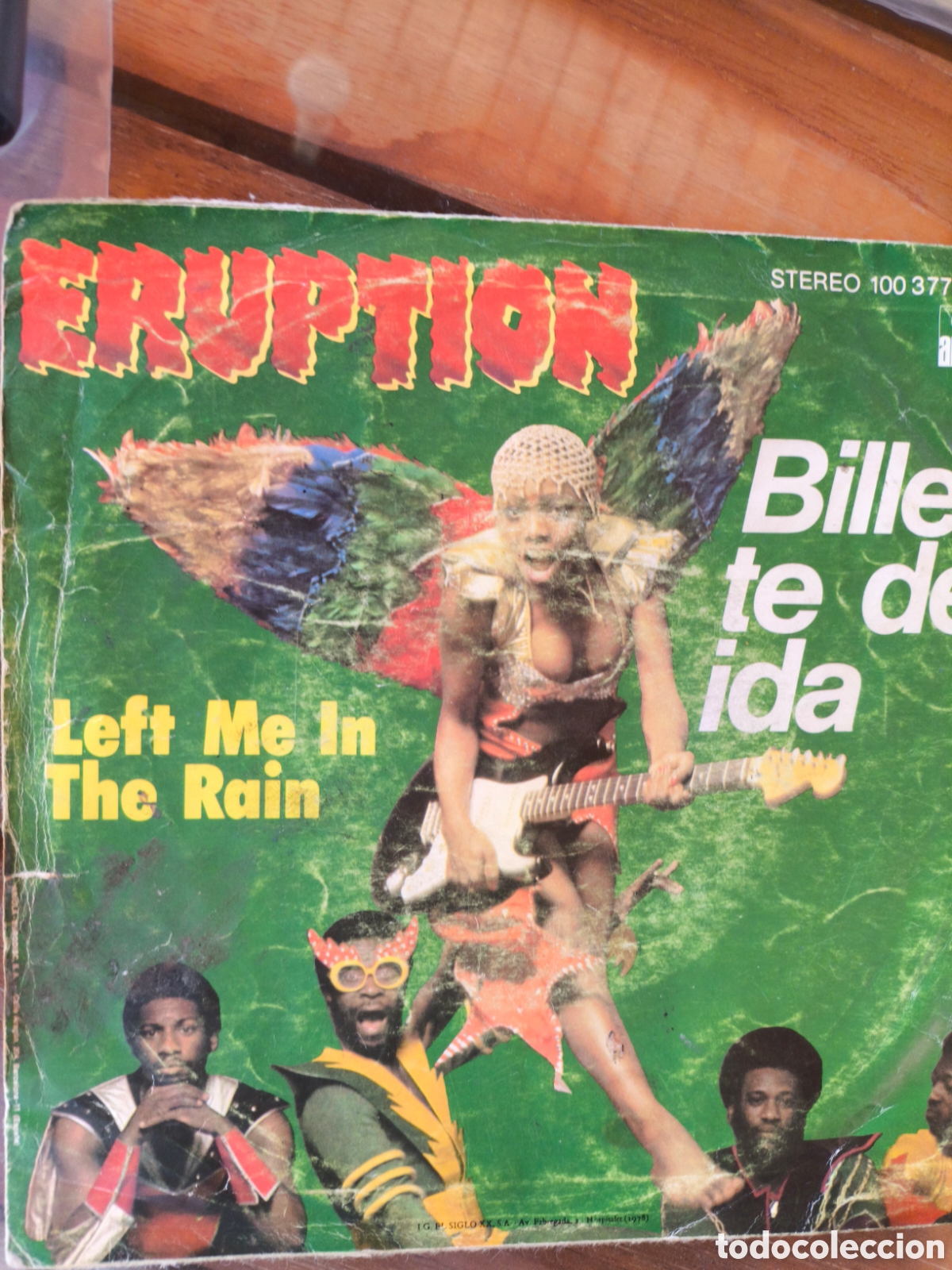 Discos de vinilo: Eruption billete de ida.E.n.60 - Foto 2