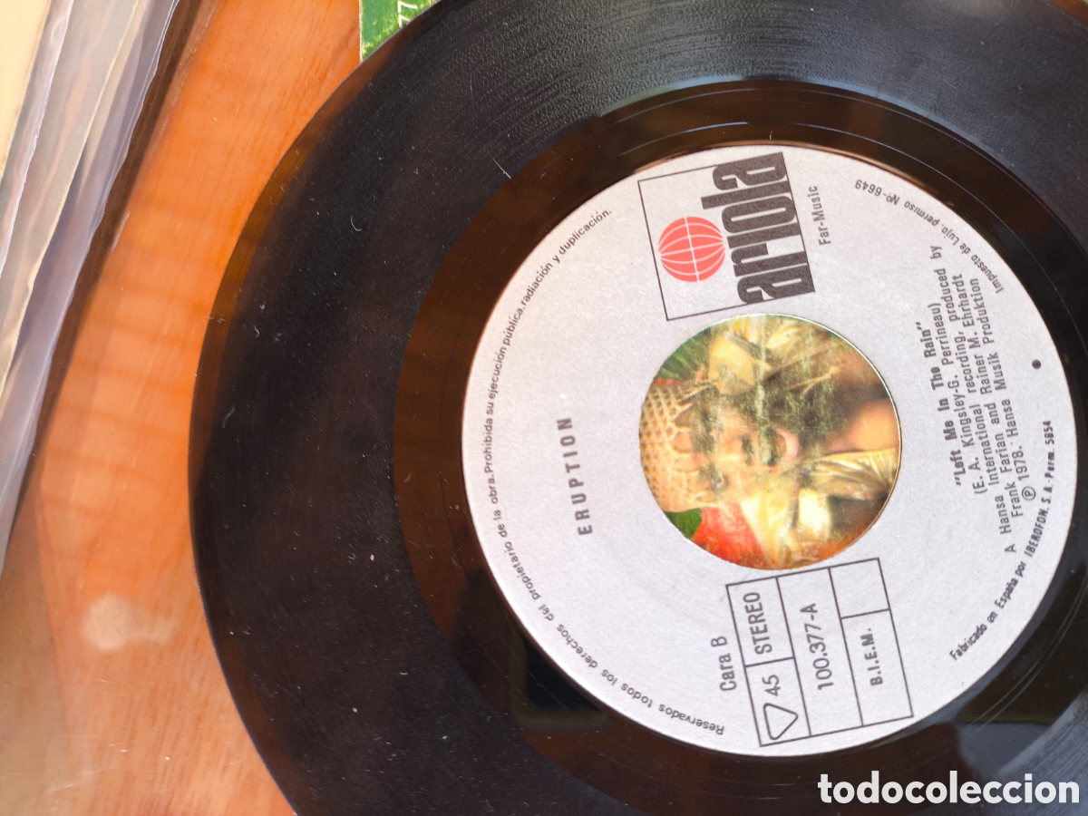 Discos de vinilo: Eruption billete de ida.E.n.60 - Foto 4