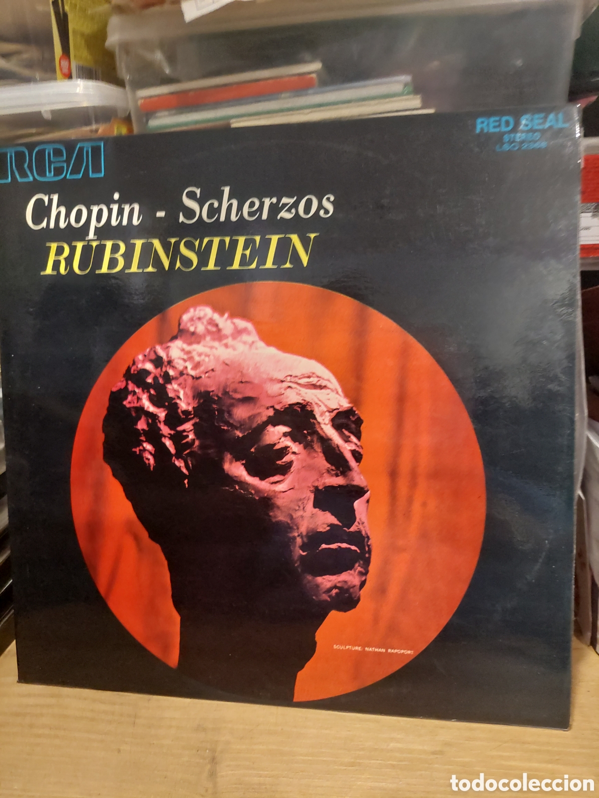 Discos de vinilo: RCA LP CHOOIN ,SCHERZOS RUBINSTEIN - Foto 1