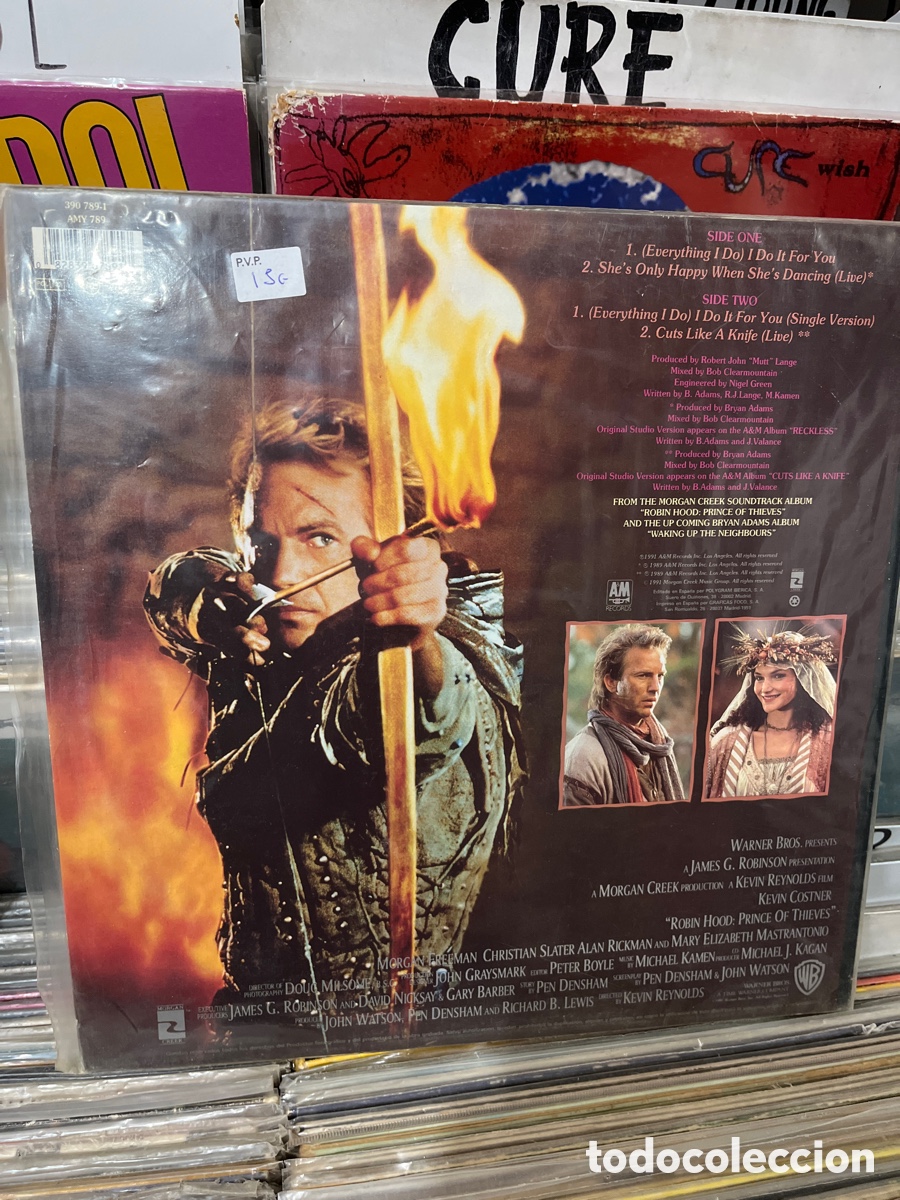 Discos de vinilo: bryan adams i do it for you - Foto 2