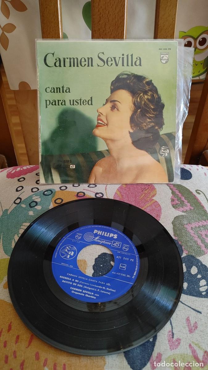 Discos de vinilo: CARMEN SEVILLA-EP CANTA PARA USTED - Foto 1