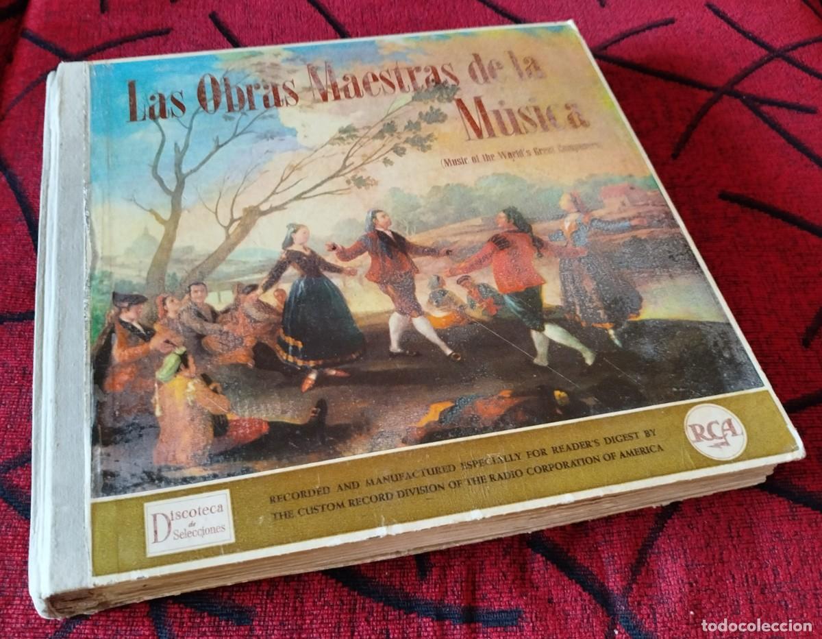 Disques de vinyle: LAS OBRAS MAESTRAS DE LA MUSICA BOX 12 VINILOS LP CON LIBRETO