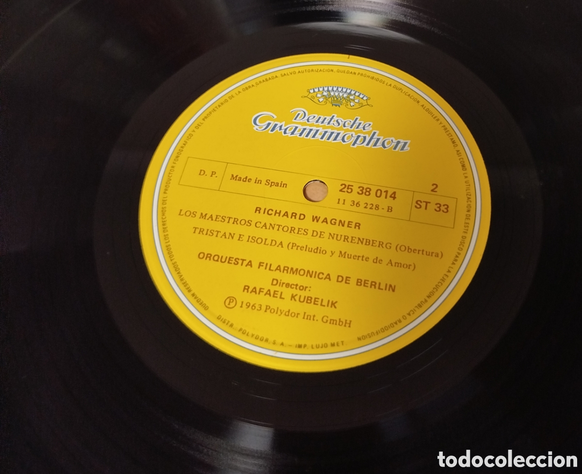 Discos de vinilo: Richard Wagner - Preludios Y Oberturas - Foto 3
