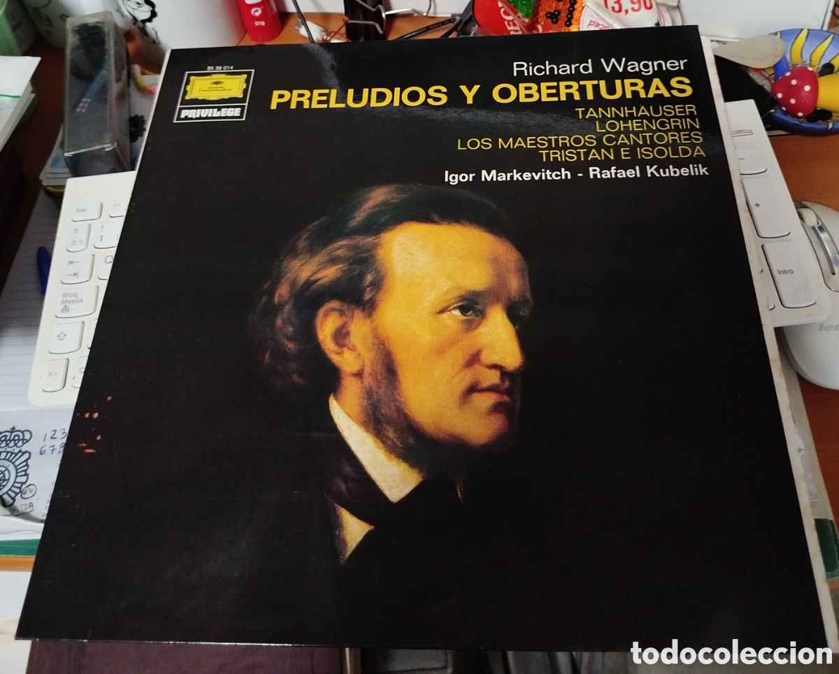 Discos de vinilo: Richard Wagner - Preludios Y Oberturas - Foto 1