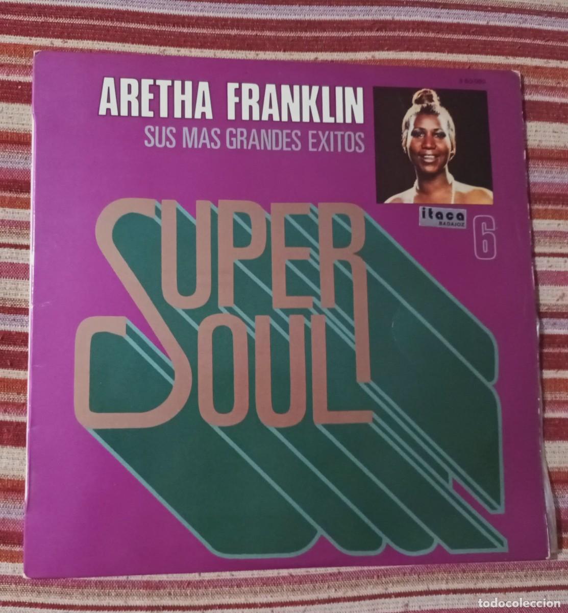 Discos de vinilo: ARETHA FRANKLIN - SUS MAS GRANDES EXITOS - LP - Foto 1