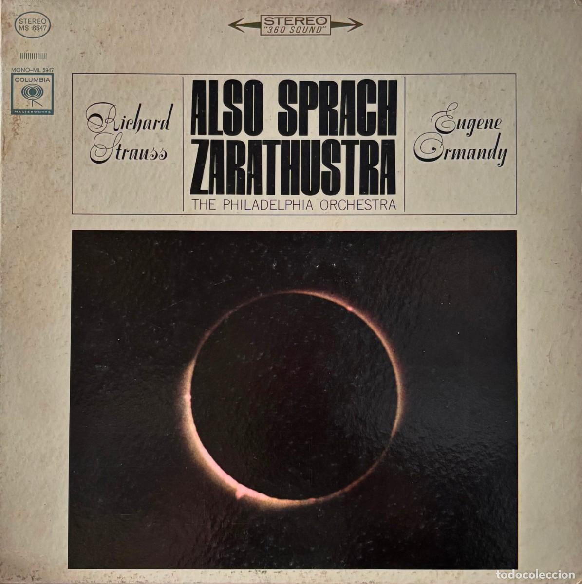 Discos de vinilo: LP STRAUSS Y ORMANDY. ALSO SPRACH ZARATHUSTRA. LP-CLASICA-564 - Foto 1