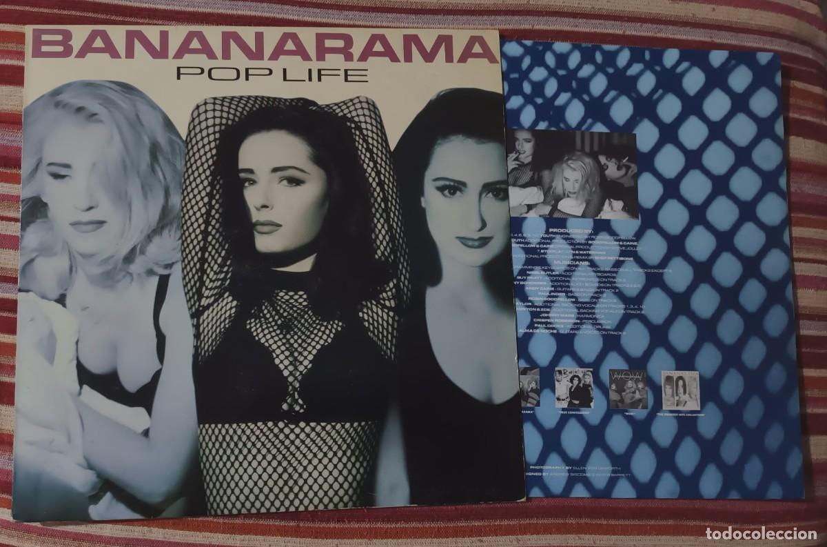 Discos de vinilo: BANANARAMA - POP LIFE - LP - Foto 2