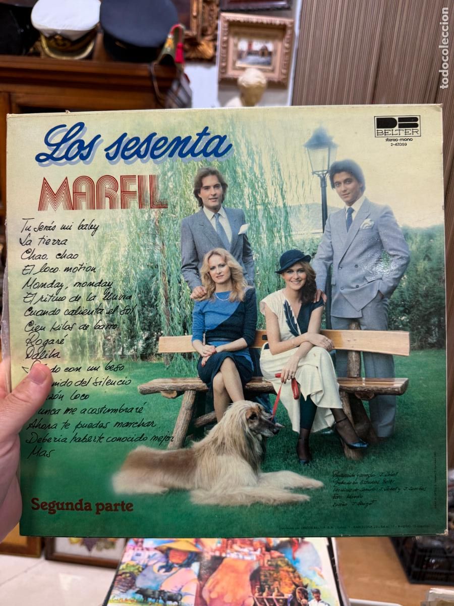 Discos de vinilo: LP LOS SESENTA - MARFIL - Foto 2