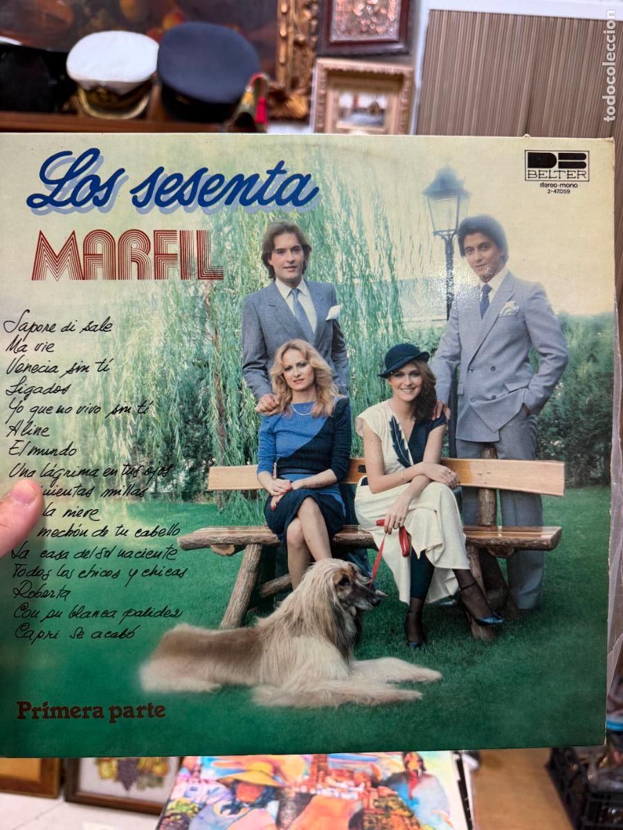 Discos de vinilo: LP LOS SESENTA - MARFIL - Foto 1