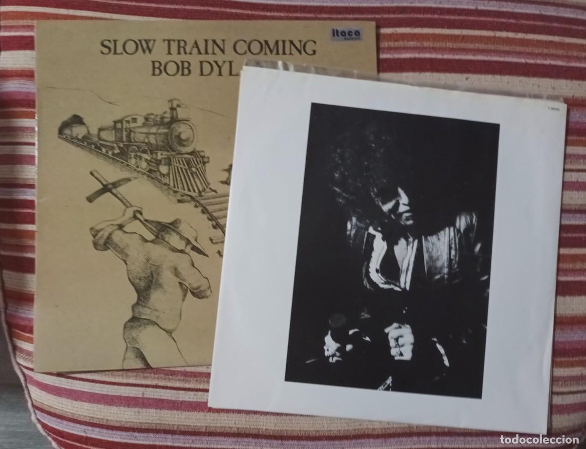 Discos de vinilo: BOB DYLAN - SLOW TRAIN COMING - LP - Foto 2