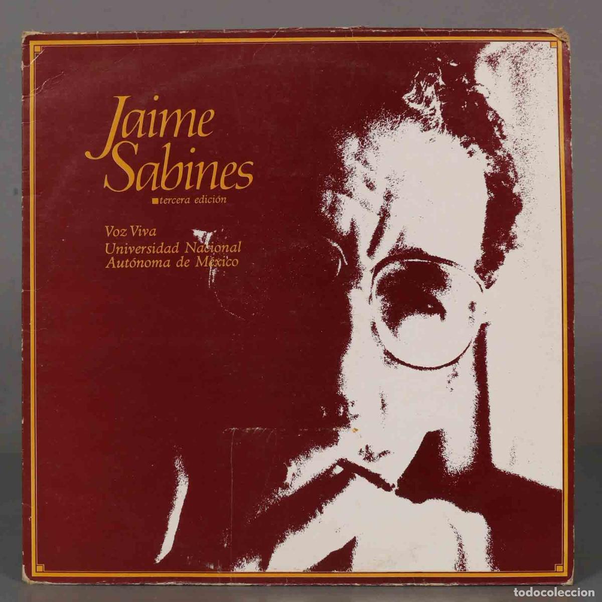 Discos de vinilo: LP. Jaime Sabines &ndash; Voz Viva - Foto 1
