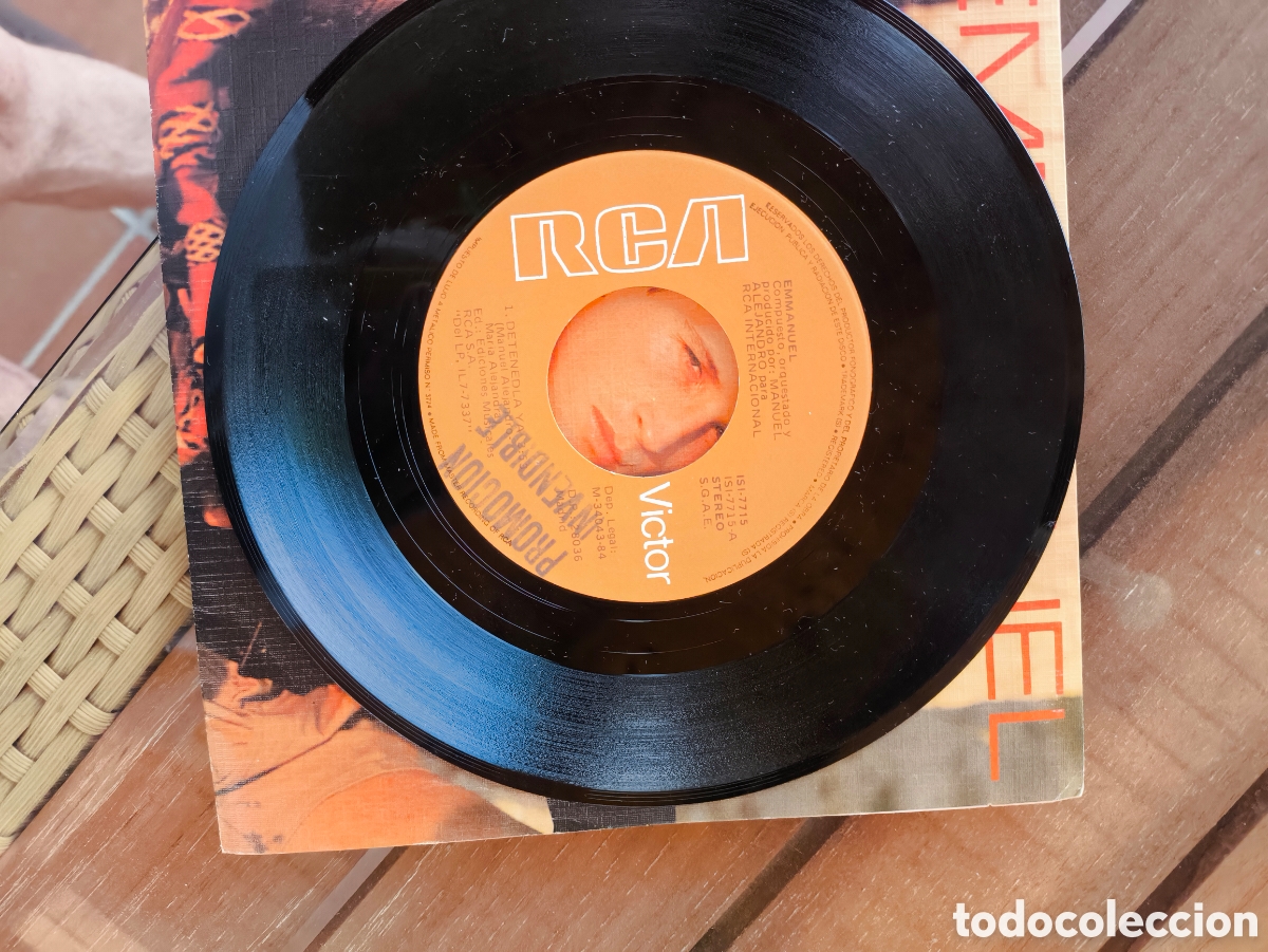 Discos de vinilo: Emmanuel detenedla ya.E.n.339a - Foto 3