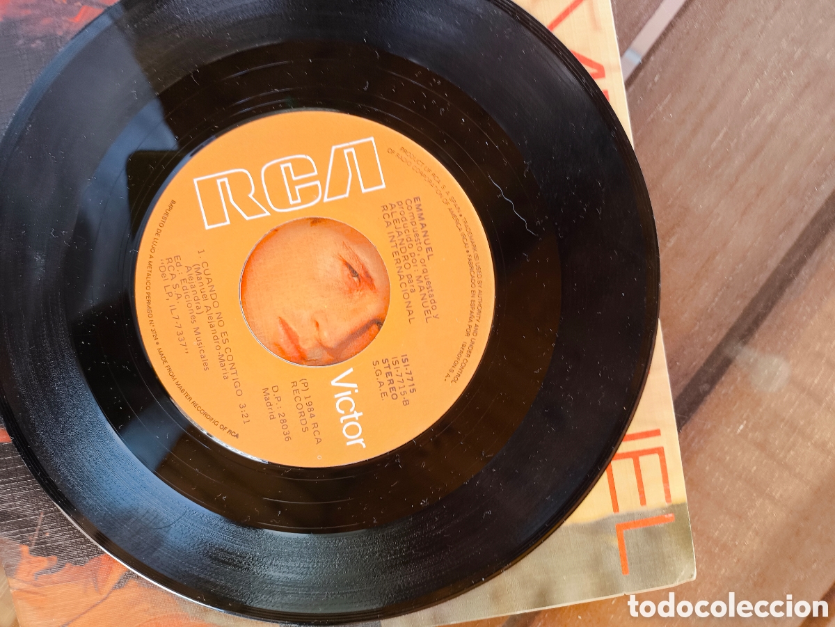 Discos de vinilo: Emmanuel detenedla ya.E.n.339a - Foto 4