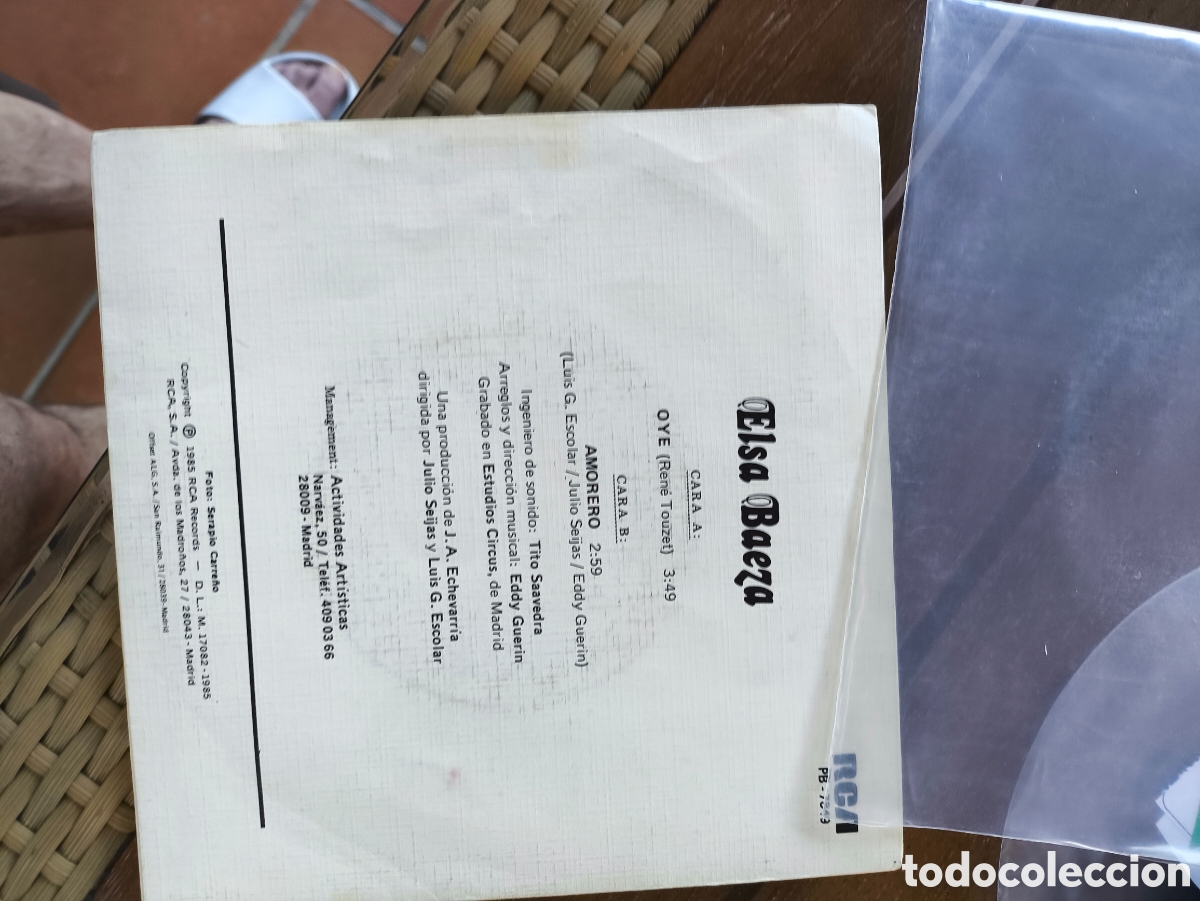 Discos de vinilo: Els Baeza olle E n 36 - Foto 2