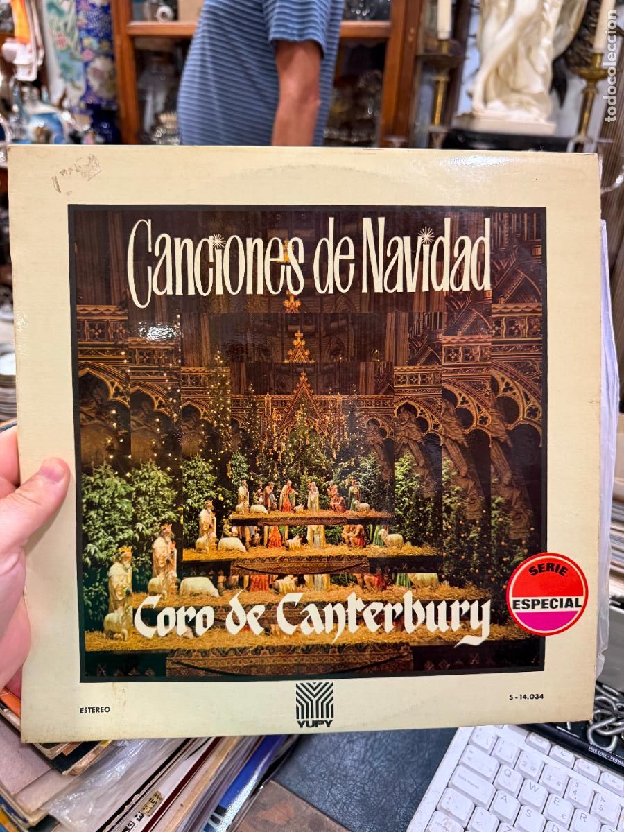 Discos de vinilo: LP CANCIONES DE NAVIDAD - CORO DE CANTERBURY - Foto 1