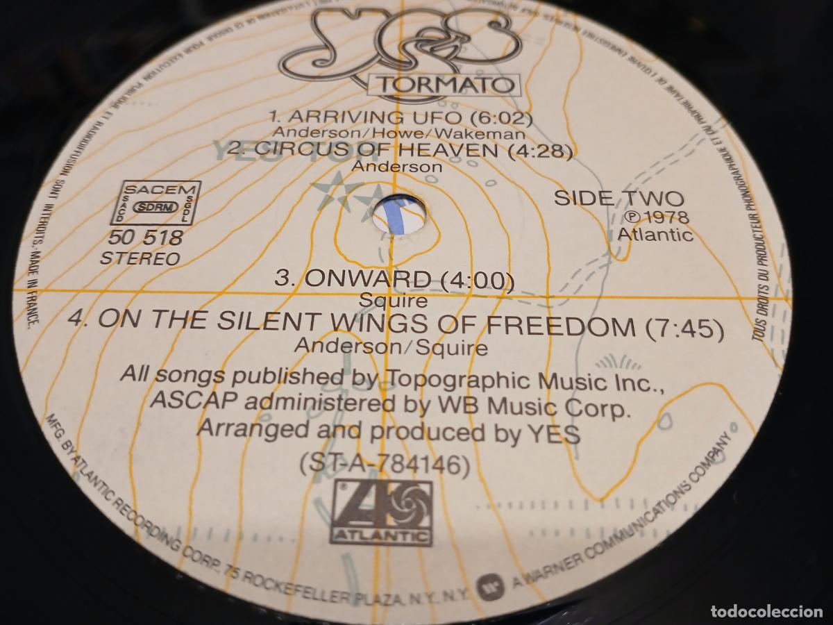 Discos de vinilo: YES -TORMATO- (1978) LP DISCO VINILO - Foto 7