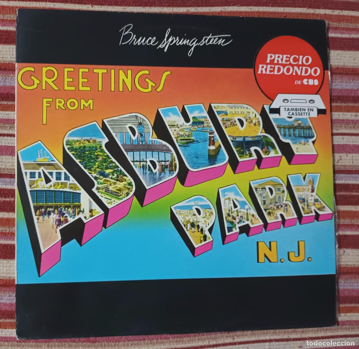 Discos de vinilo: BRUCE SPRINGSTEEN - GREETINGS FROM ASBURY - LP - Foto 1