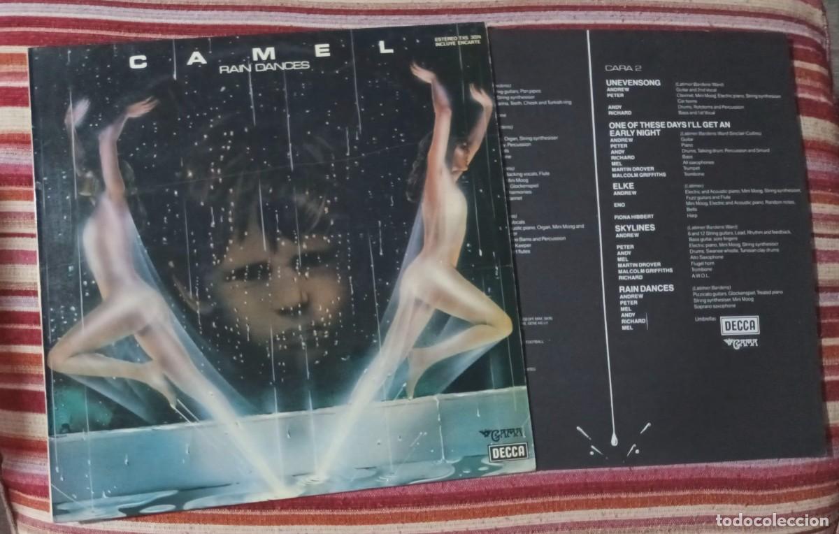 Discos de vinilo: CAMEL - RAIN DANCES - LP - Foto 2