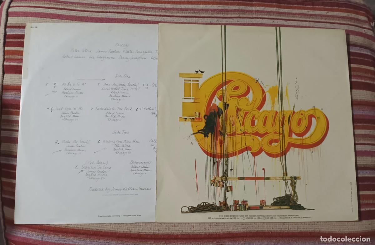 Discos de vinilo: CHICAGO - GRANDES EXITOS - LP - Foto 3