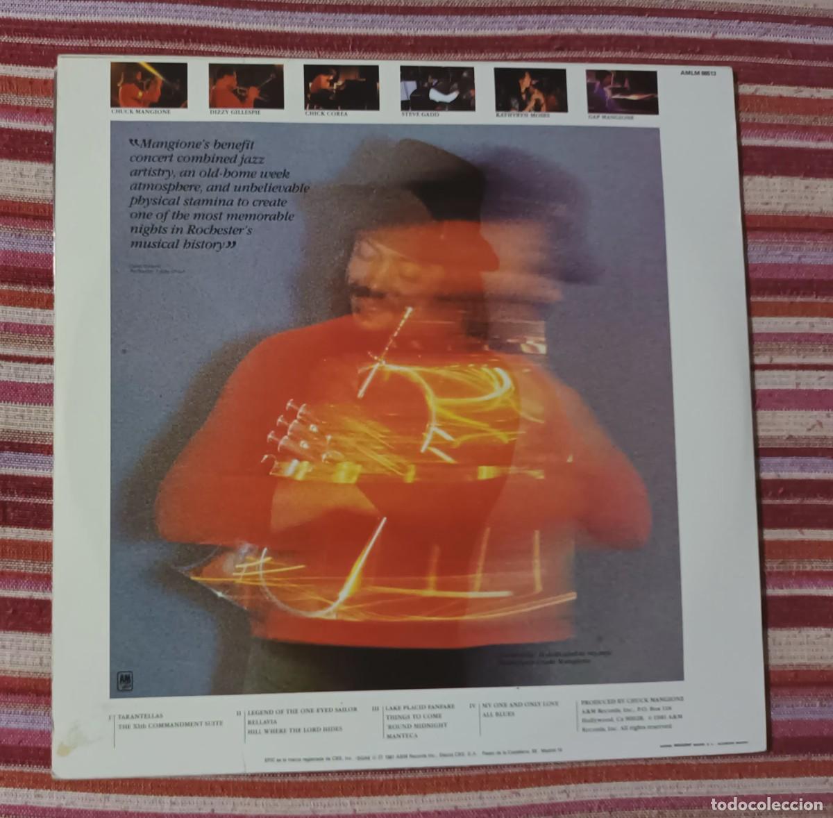 Discos de vinilo: CHUCK MANGIONE - TARANTELLA - 2 LPS. - Foto 2