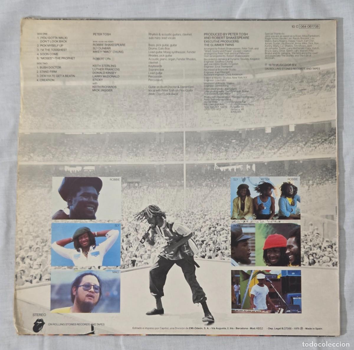 Discos de vinilo: Lp Vinilo Peter Tosh, Bush Doctor - Foto 3