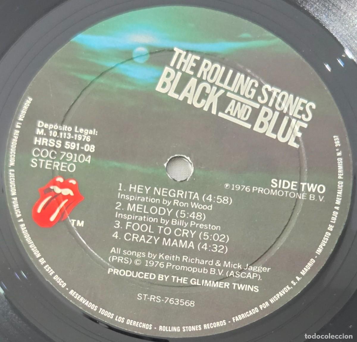 Discos de vinilo: Lp Vinilo The rolling stones, Black and Blue - Foto 8