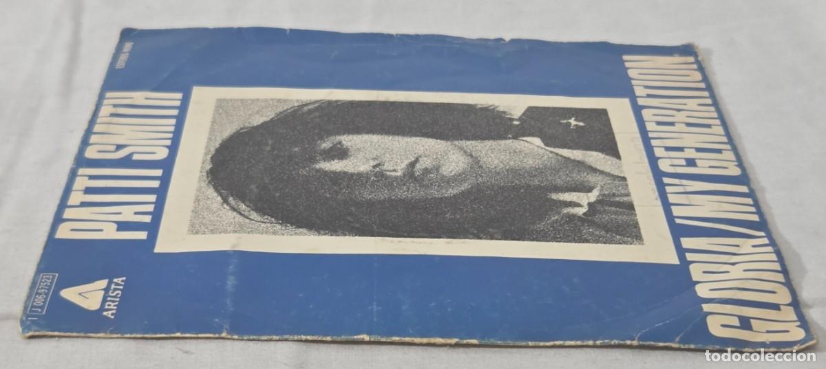 Discos de vinilo: Single Vinilo Patti Smith, Gloria / My Generation - Foto 3