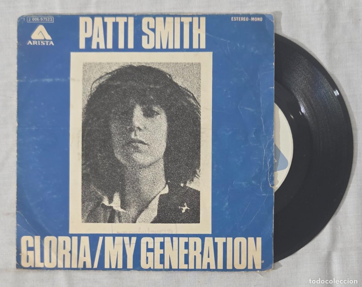 Discos de vinilo: Single Vinilo Patti Smith, Gloria / My Generation - Foto 4