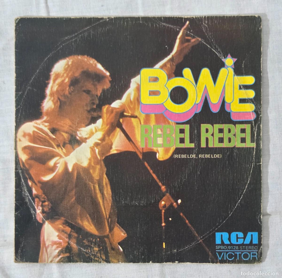 Discos de vinilo: Single Vinilo David Bowie, Rebel Rebel - Foto 1