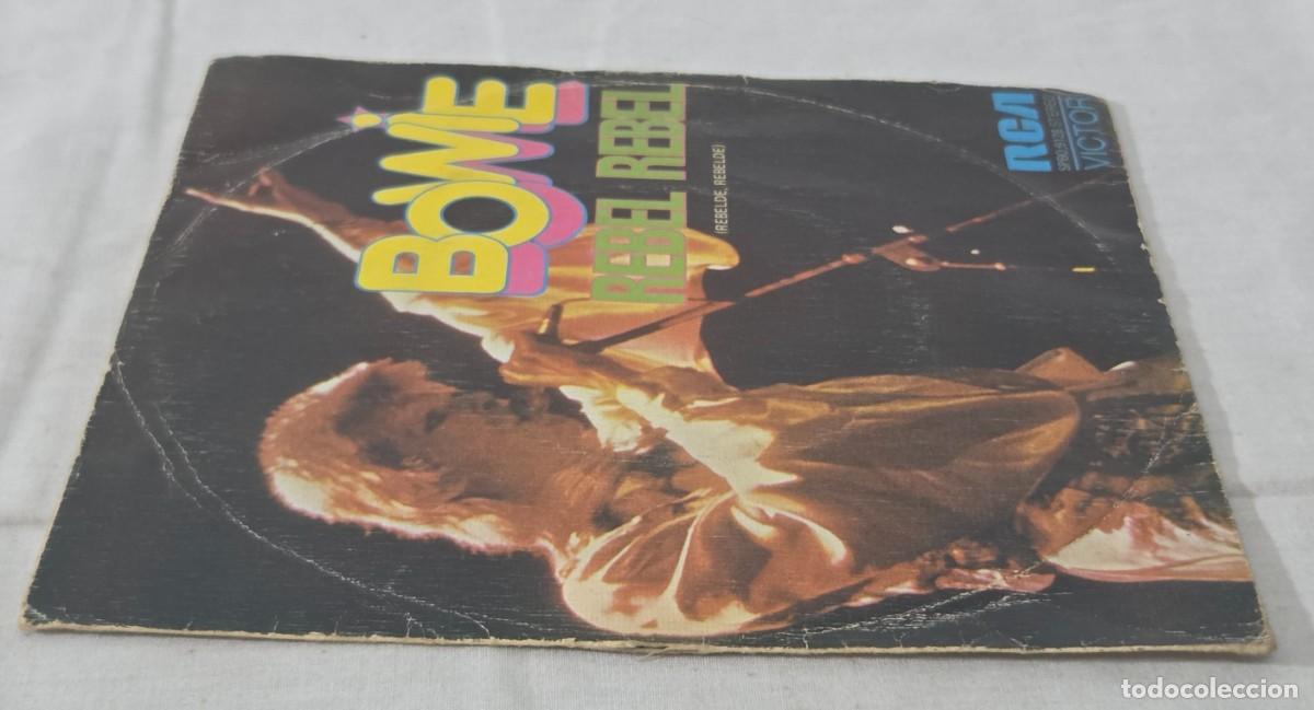 Discos de vinilo: Single Vinilo David Bowie, Rebel Rebel - Foto 3