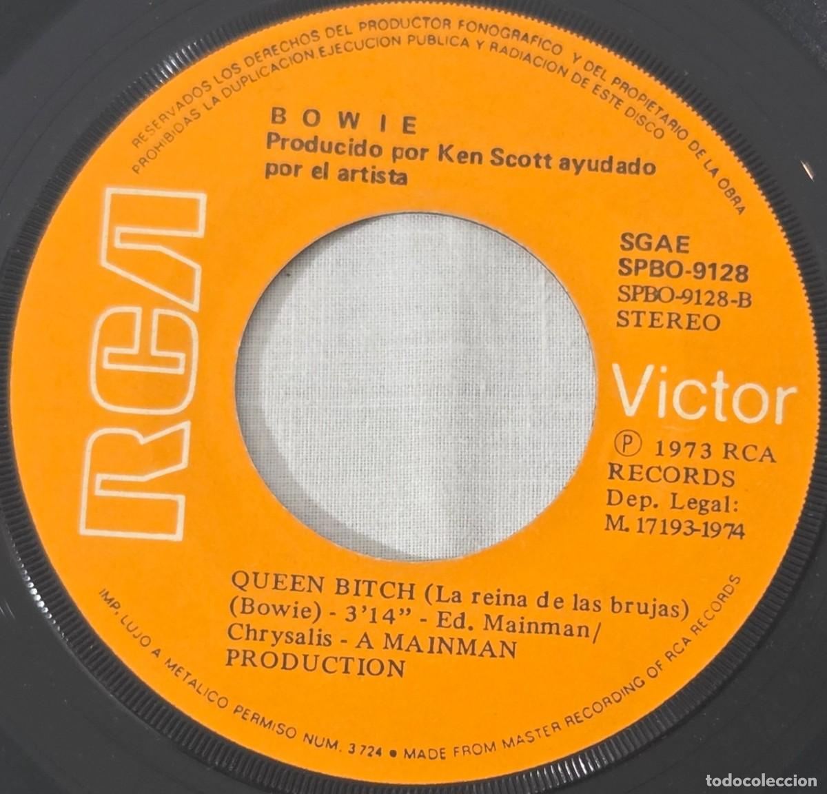Discos de vinilo: Single Vinilo David Bowie, Rebel Rebel - Foto 6
