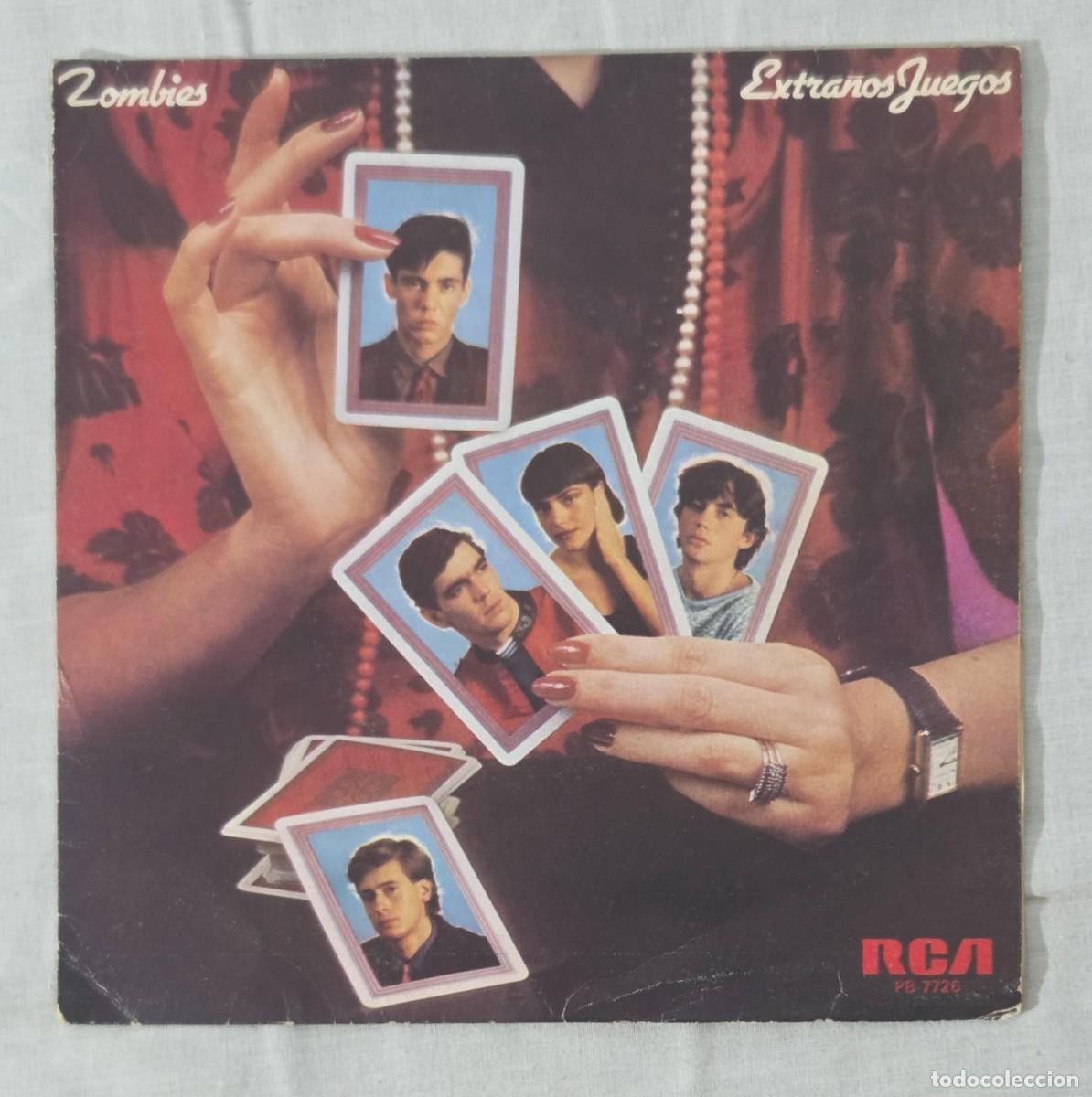 Discos de vinilo: Single Vinilo Zombies, Extra&ntilde;os Juegos - Foto 1