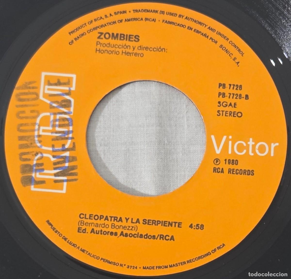 Discos de vinilo: Single Vinilo Zombies, Extra&ntilde;os Juegos - Foto 6