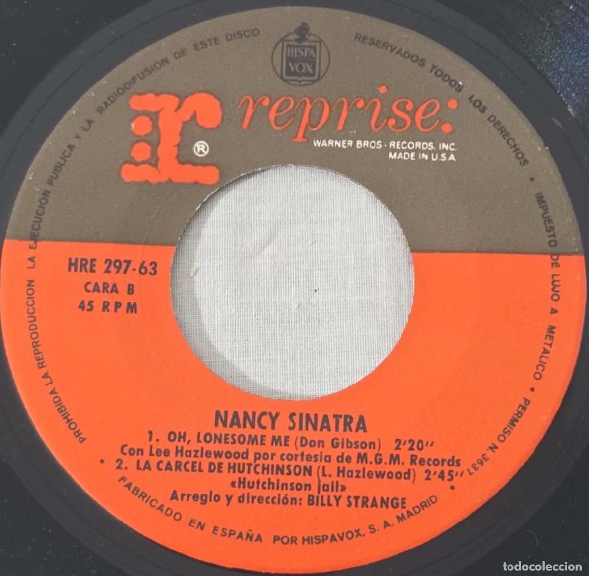 Discos de vinilo: EP Vinilo Nancy Sinatra, La chica de centellas - Foto 6