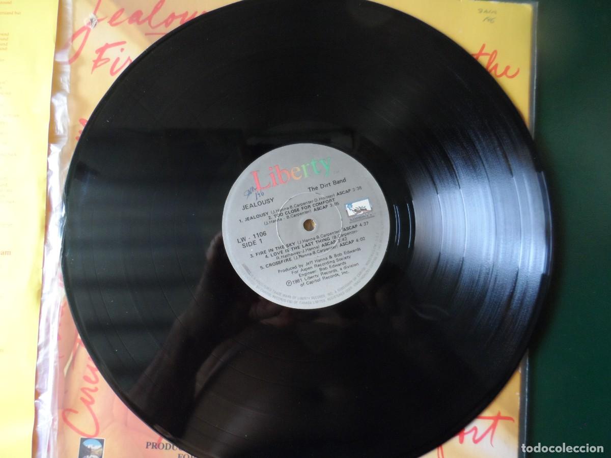 Discos de vinilo: LP Disco The Dirt Band - Jealousy - Foto 4