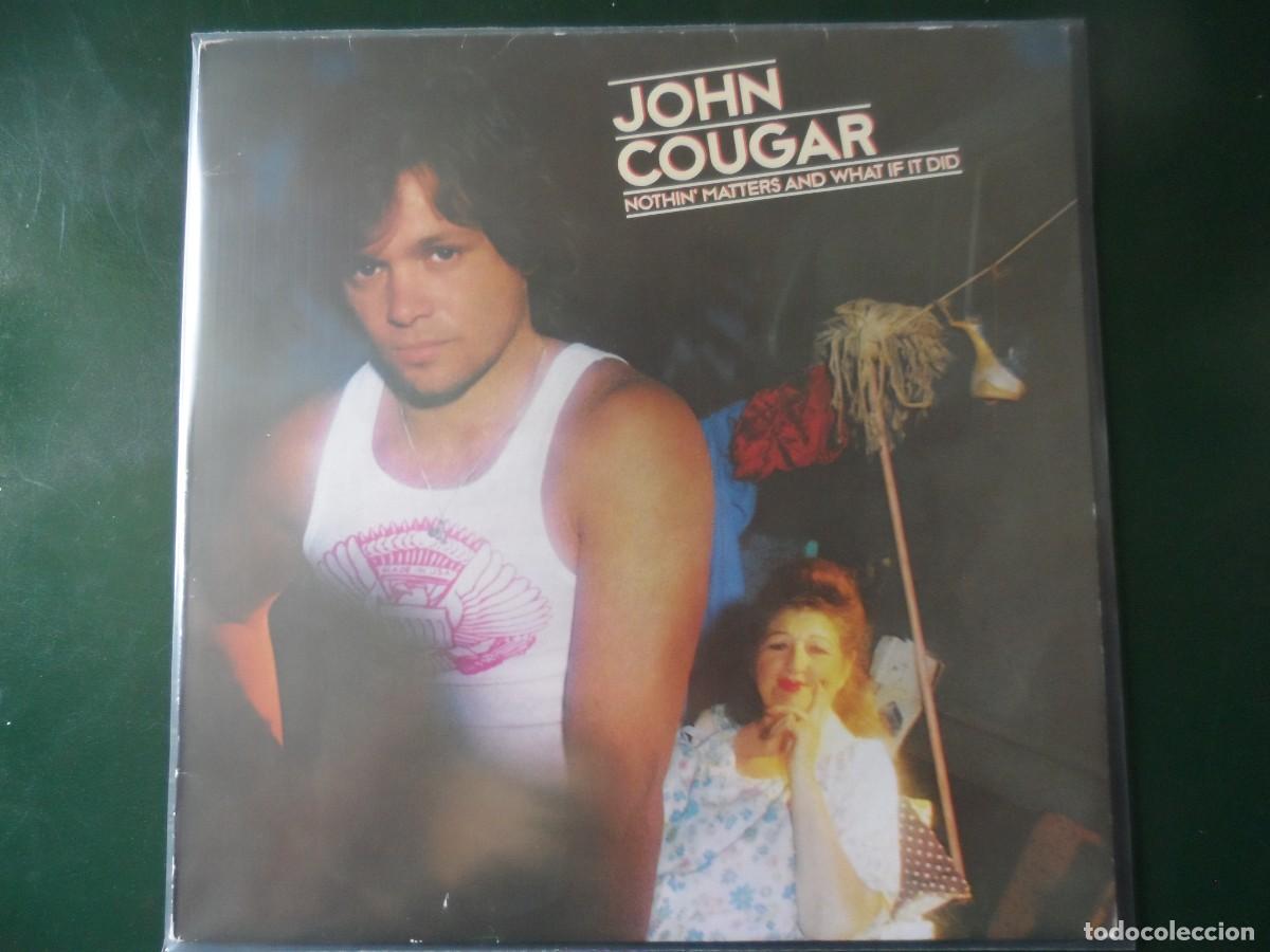 Discos de vinilo: LP Vinilo John Cougar - Nothin Matters an - Foto 1