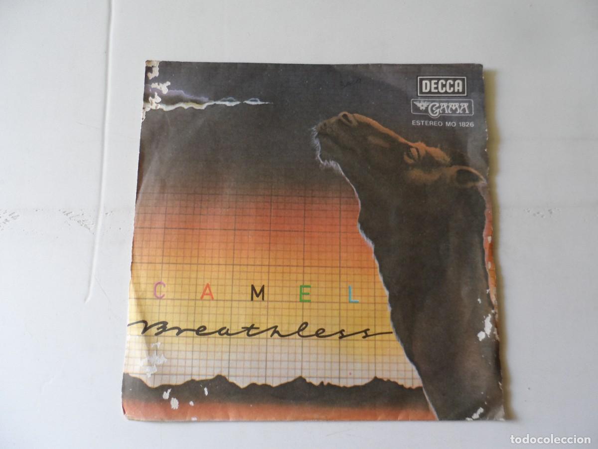 Discos de vinilo: DISCO SINGLE VINILO 45 RP CAMEL BREATHLESS-RAINBOWS END - Foto 1