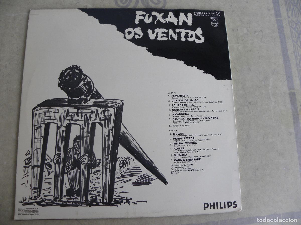 Discos de vinilo: FUXAN OS VENTOS -SEMENTEIRA -LP 1978 - Foto 2