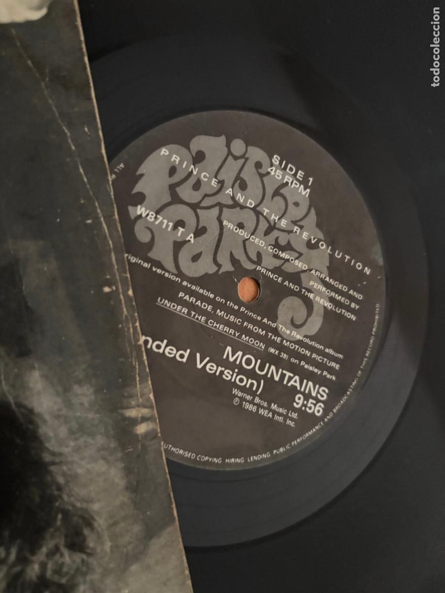 Discos de vinilo: PRINCE (MOUNTAINS) MAXI (B-53) - Foto 4