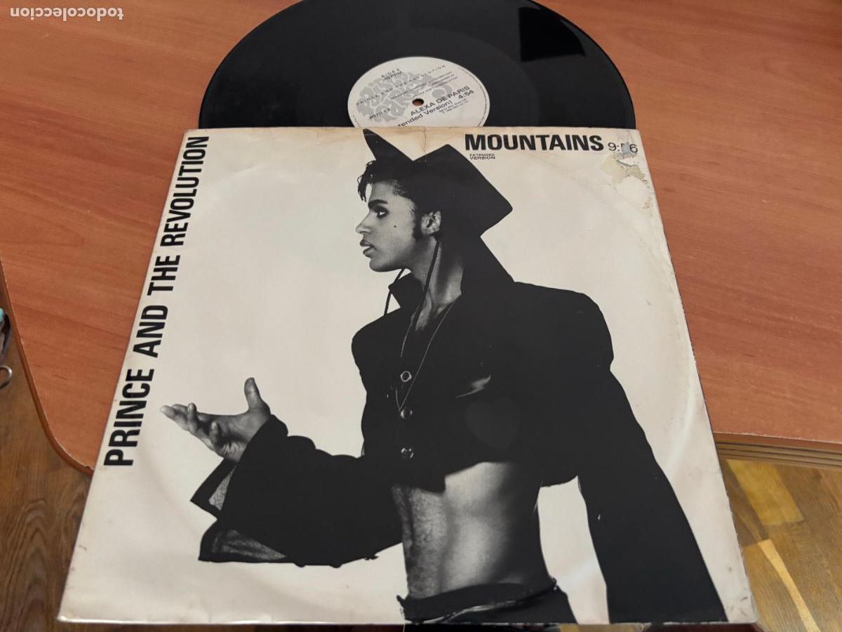 Discos de vinilo: PRINCE (MOUNTAINS) MAXI (B-53) - Foto 1