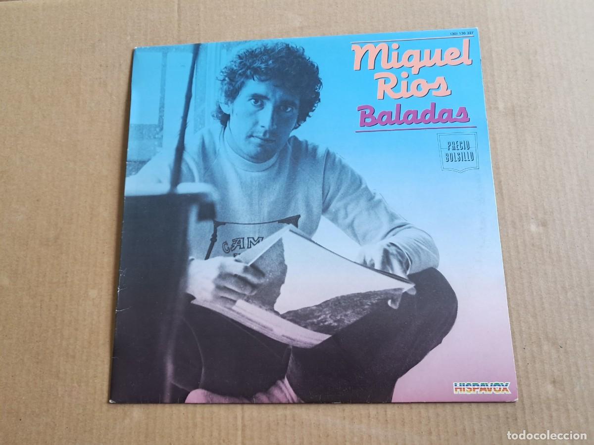 Discos de vinilo: MIGUEL RIOS - BALADAS LP 1985 - Foto 1